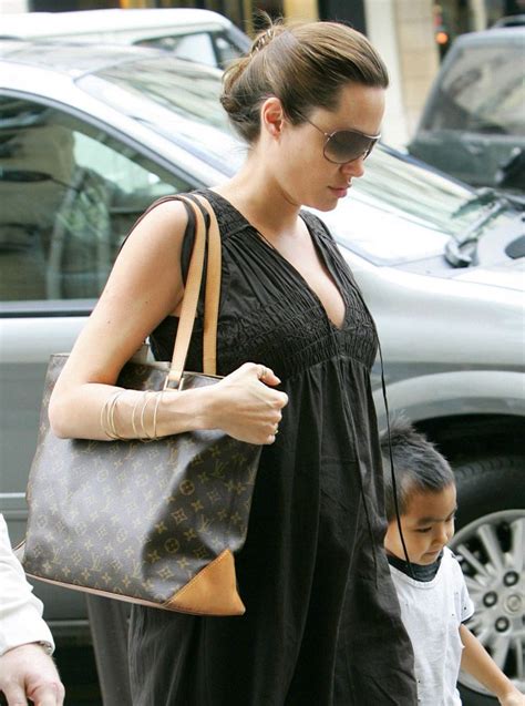 louis vuitton bag angelina jolie carrying|angelina jolie the many bags.